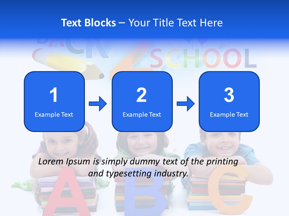 Study Primary Read PowerPoint Template