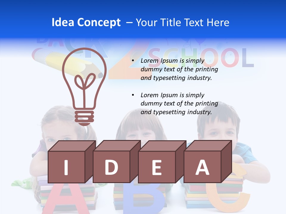 Study Primary Read PowerPoint Template