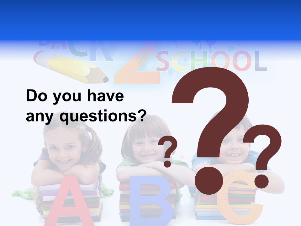 Study Primary Read PowerPoint Template