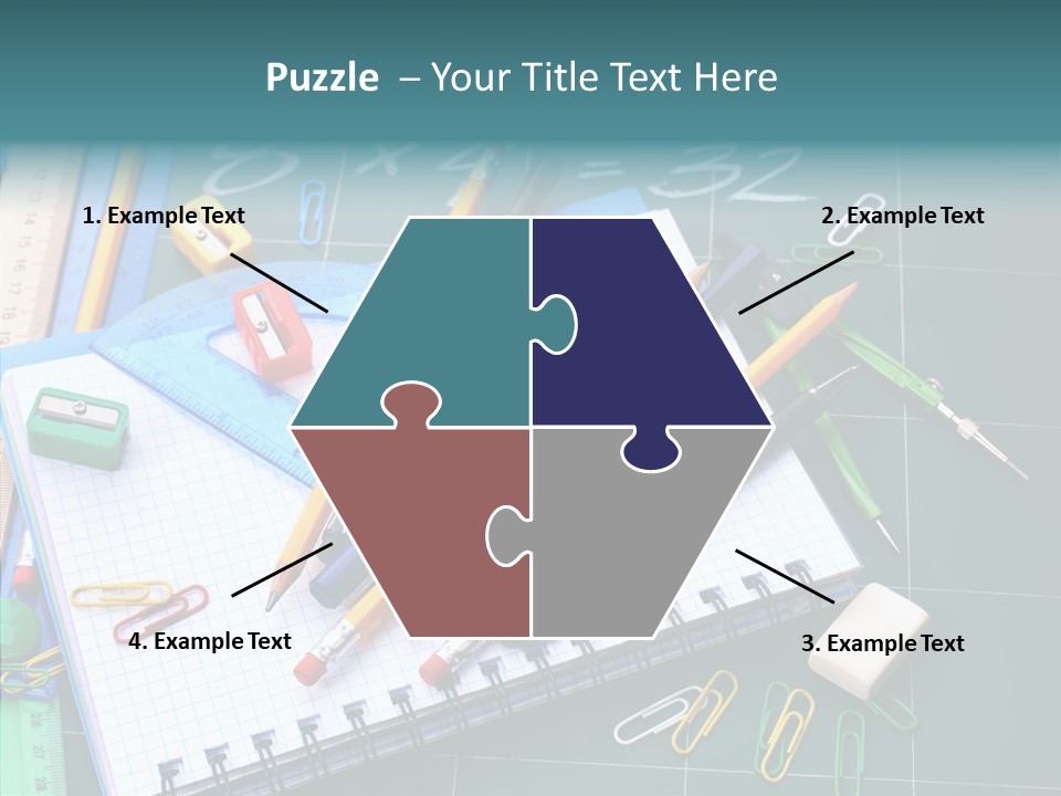 Case Accessories Studying PowerPoint Template