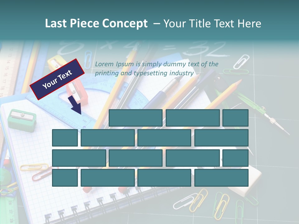 Case Accessories Studying PowerPoint Template