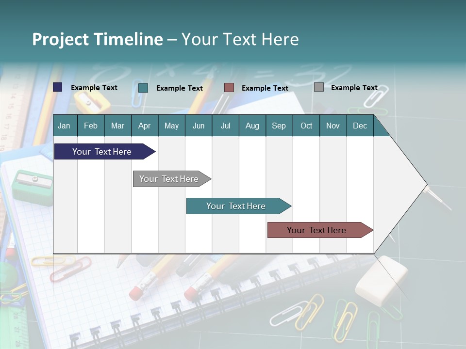 Case Accessories Studying PowerPoint Template