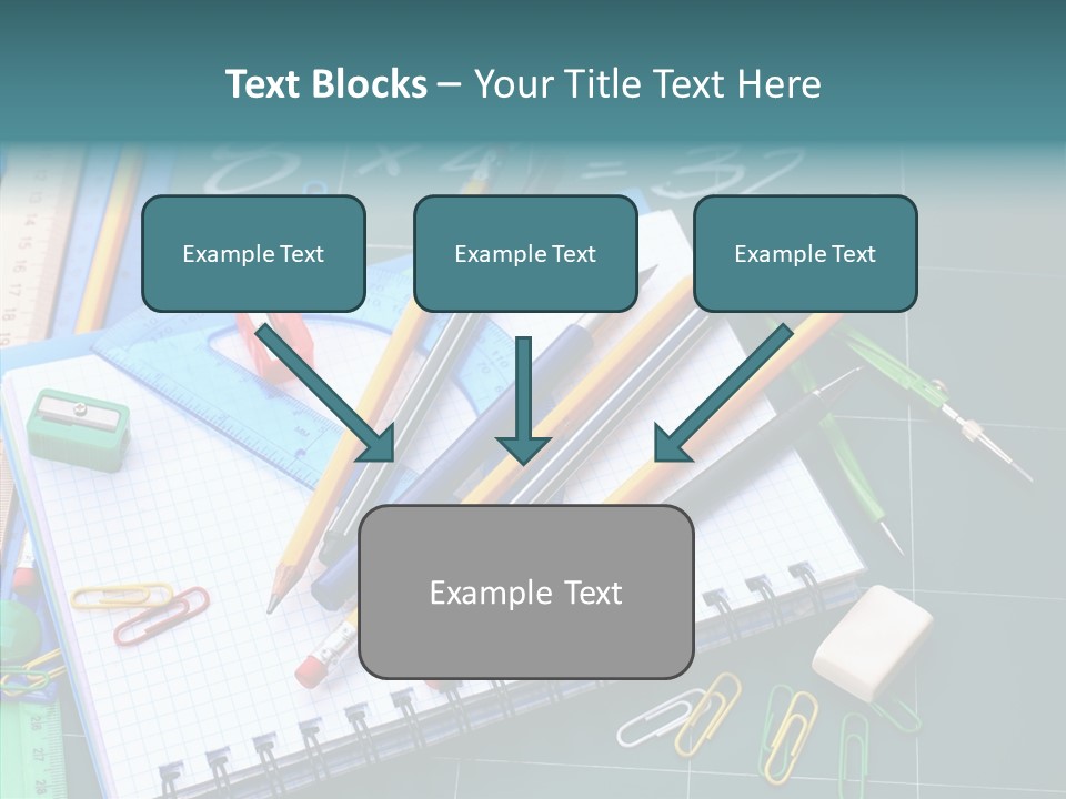 Case Accessories Studying PowerPoint Template