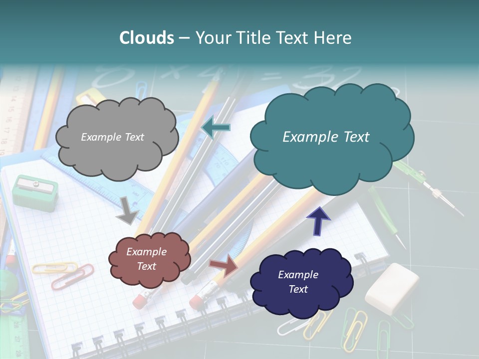 Case Accessories Studying PowerPoint Template