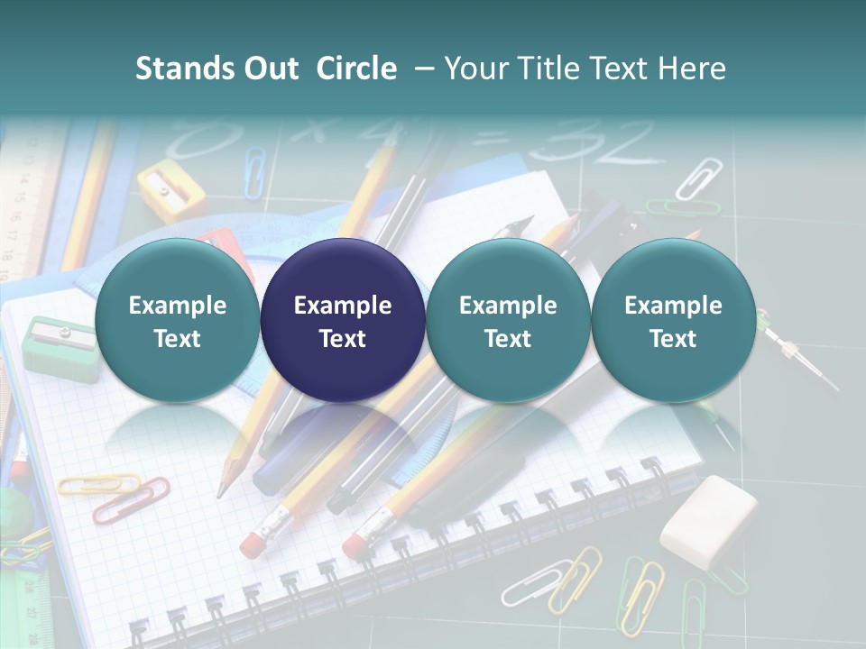 Case Accessories Studying PowerPoint Template