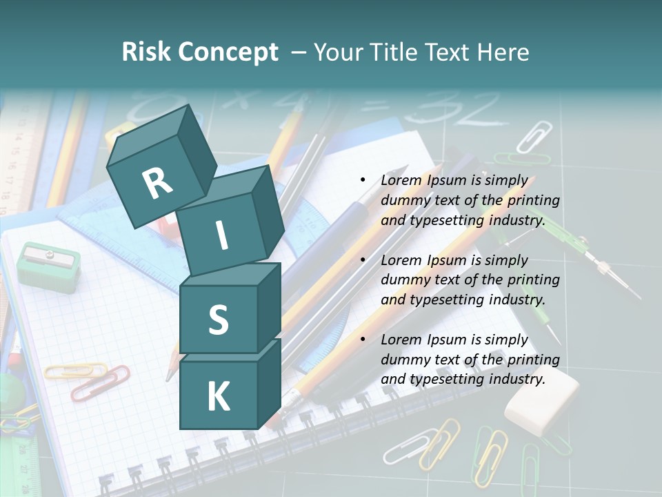 Case Accessories Studying PowerPoint Template