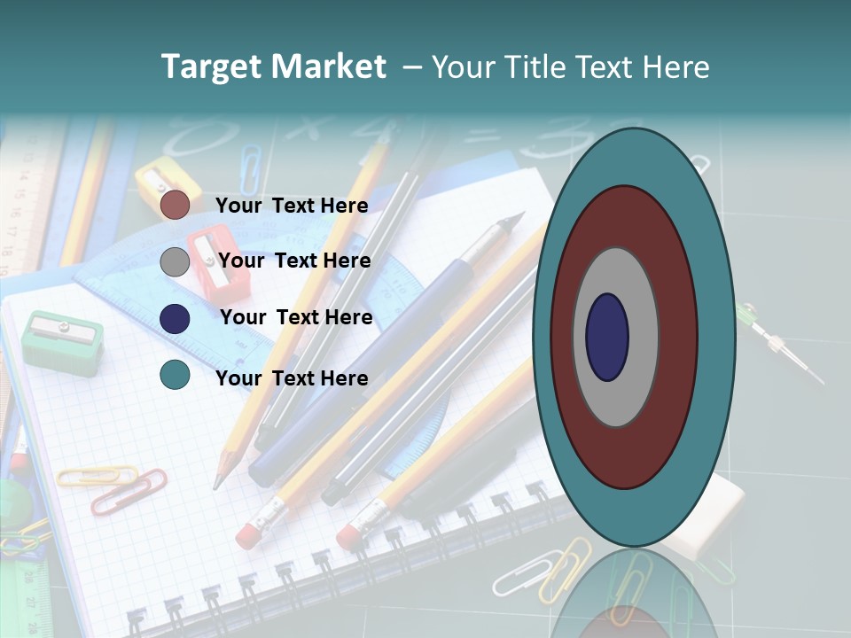 Case Accessories Studying PowerPoint Template