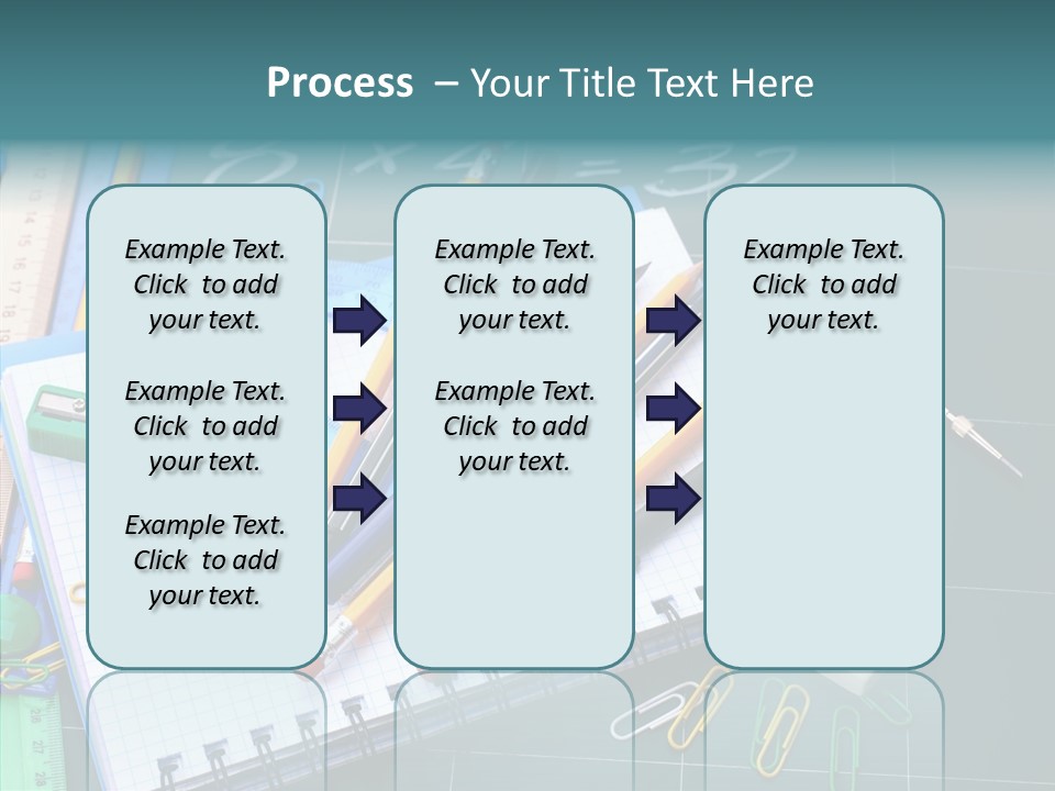 Case Accessories Studying PowerPoint Template