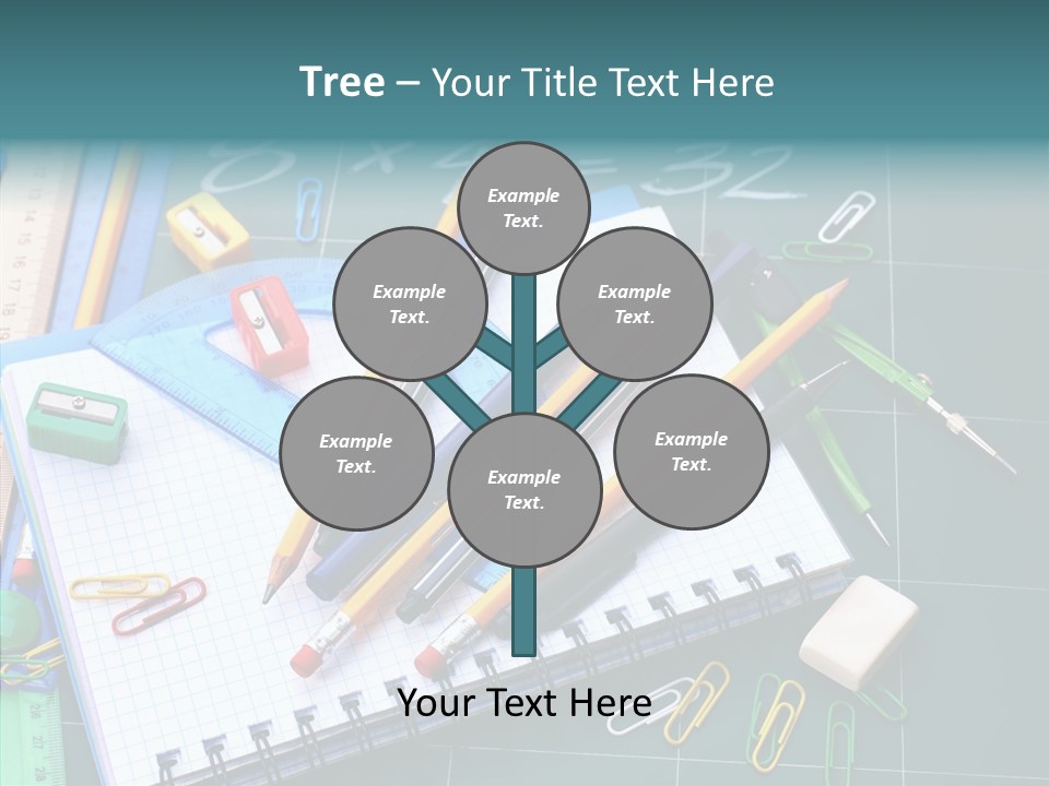 Case Accessories Studying PowerPoint Template