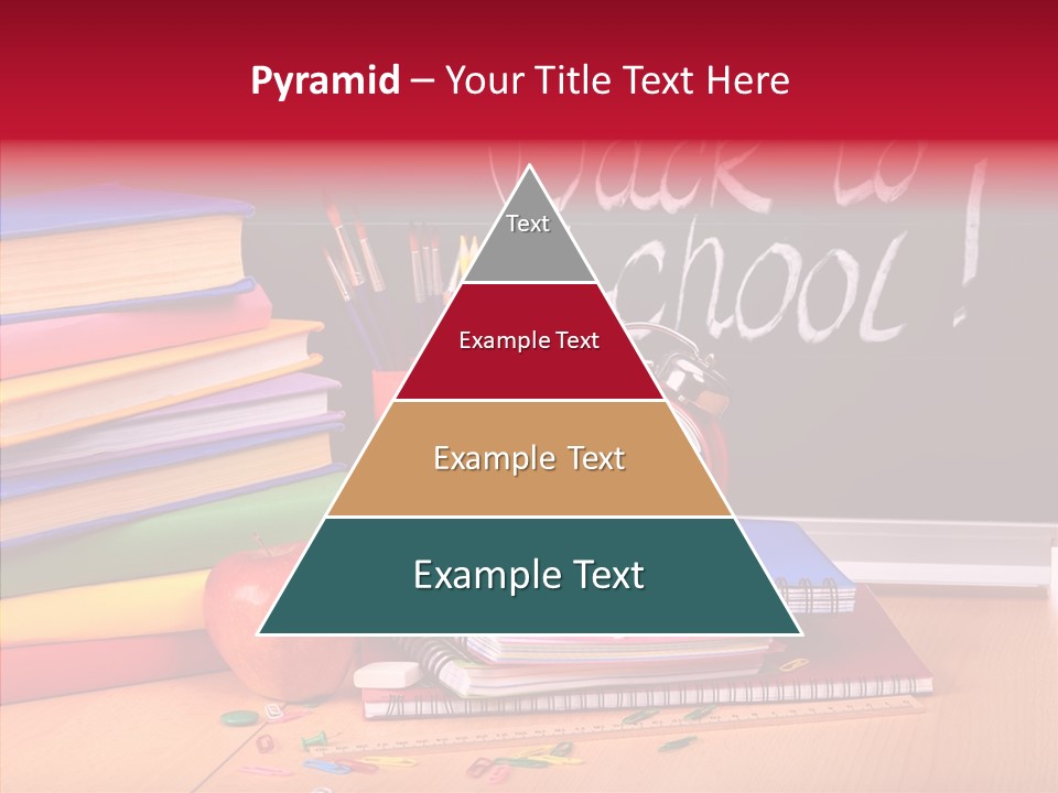 Chalk Backpack Creativity PowerPoint Template