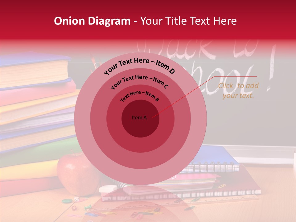 Chalk Backpack Creativity PowerPoint Template