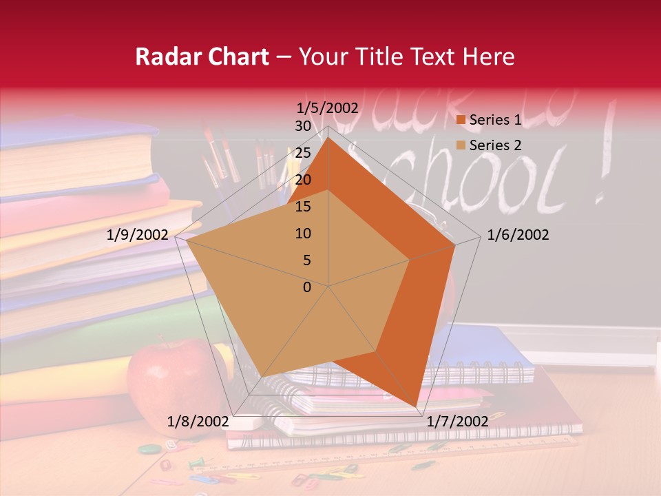 Chalk Backpack Creativity PowerPoint Template