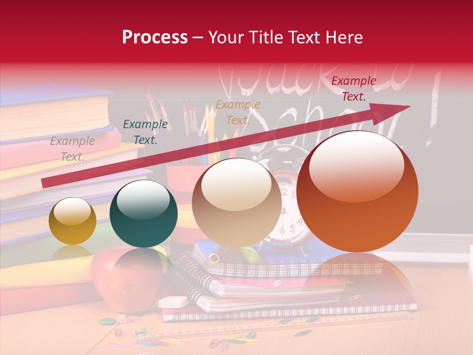 Chalk Backpack Creativity PowerPoint Template