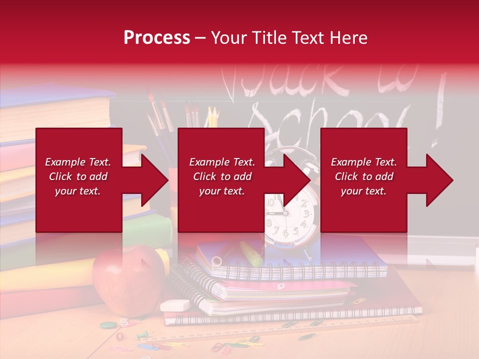 Chalk Backpack Creativity PowerPoint Template