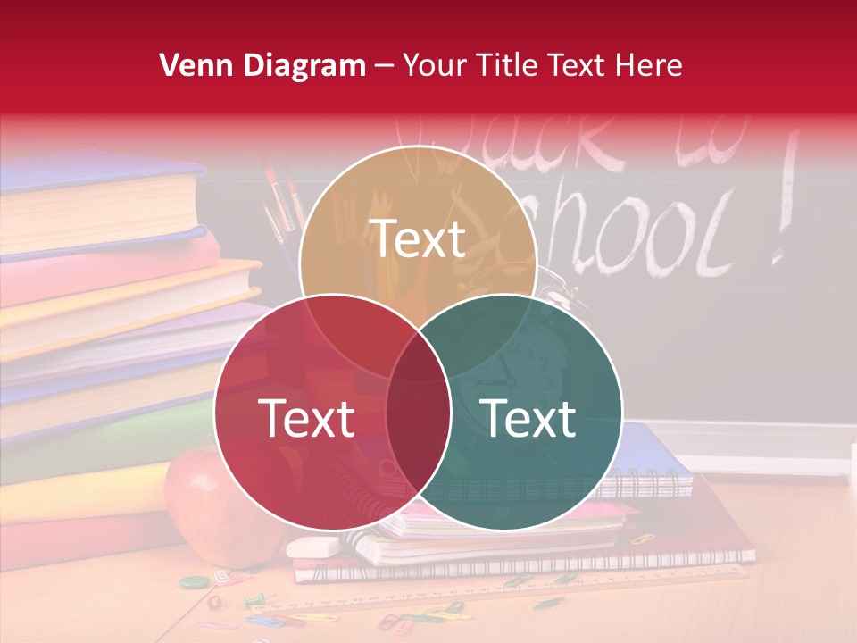 Chalk Backpack Creativity PowerPoint Template