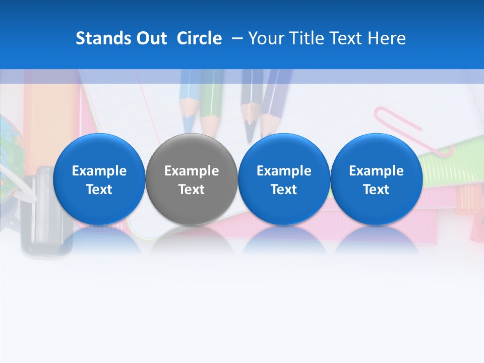 Business Education Globe PowerPoint Template