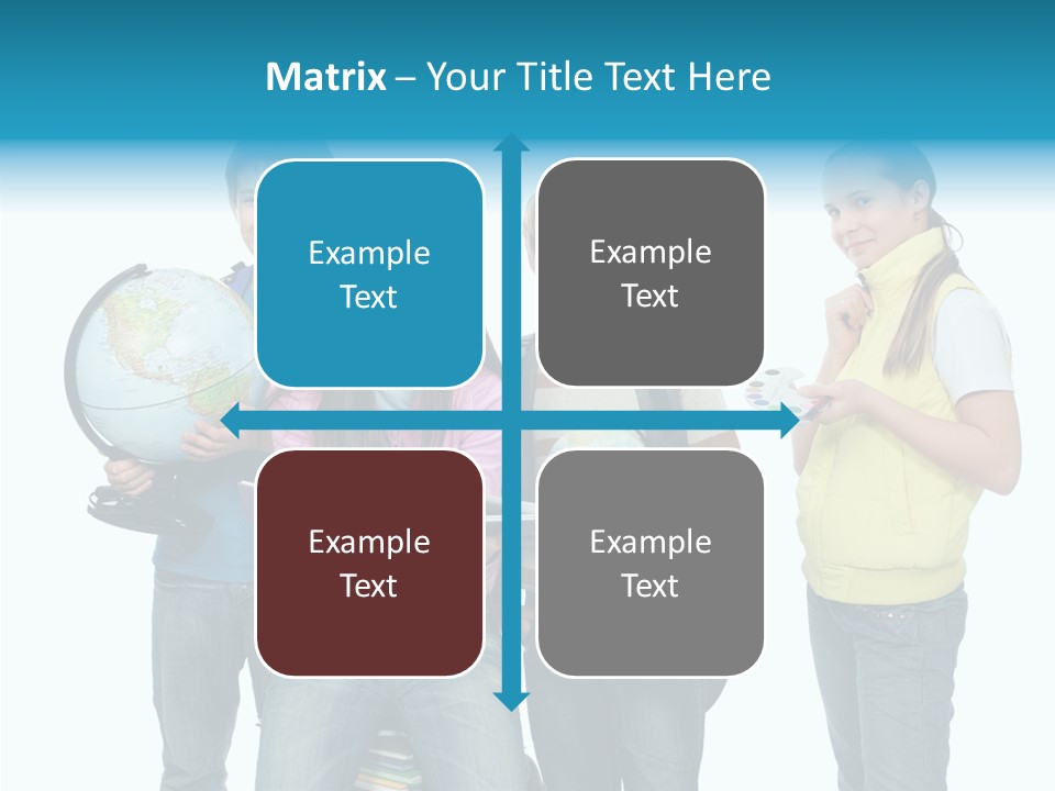 Classmate Scholar Cute PowerPoint Template
