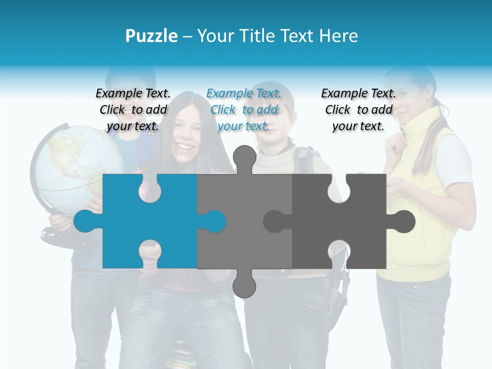 Classmate Scholar Cute PowerPoint Template