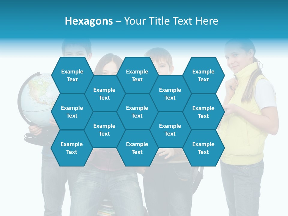 Classmate Scholar Cute PowerPoint Template