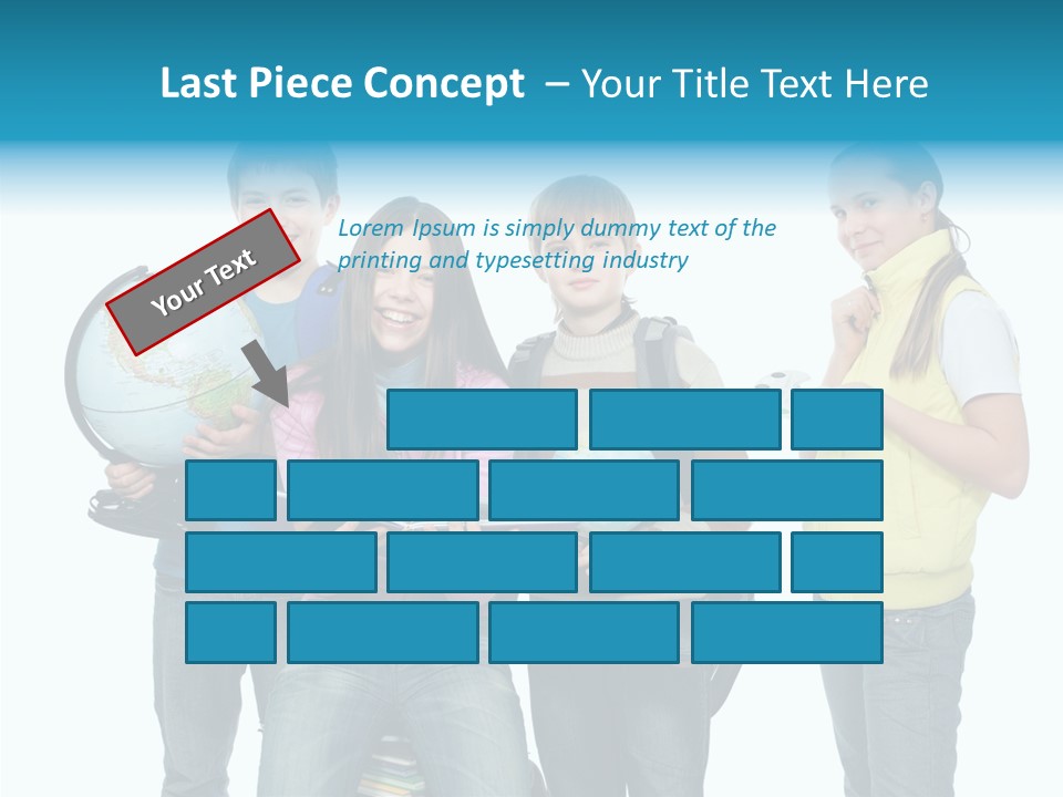 Classmate Scholar Cute PowerPoint Template