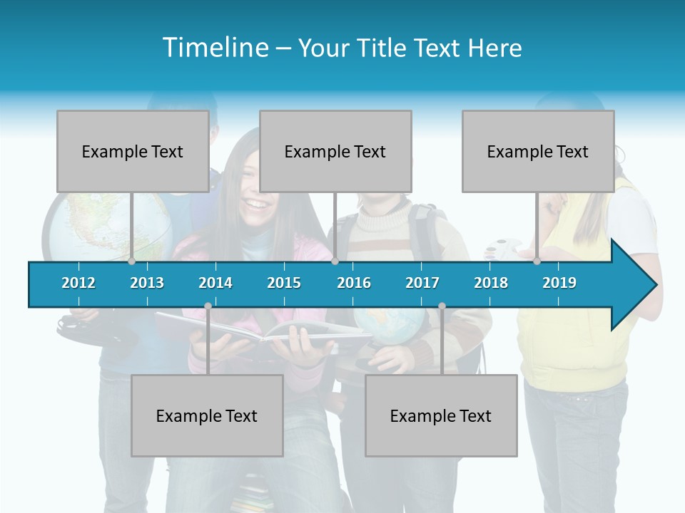 Classmate Scholar Cute PowerPoint Template