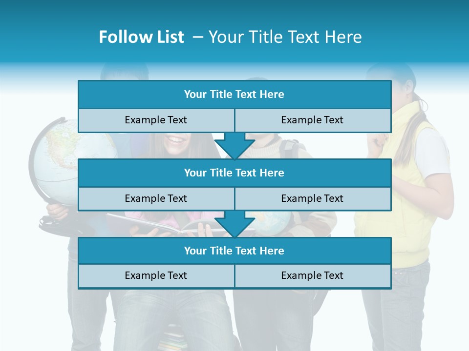 Classmate Scholar Cute PowerPoint Template