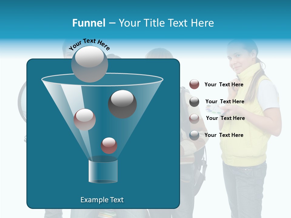 Classmate Scholar Cute PowerPoint Template