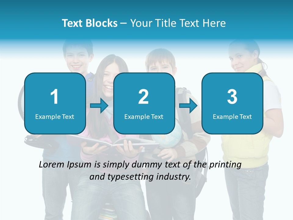 Classmate Scholar Cute PowerPoint Template