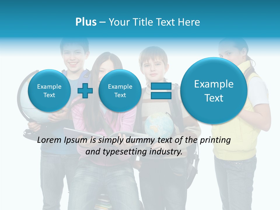 Classmate Scholar Cute PowerPoint Template