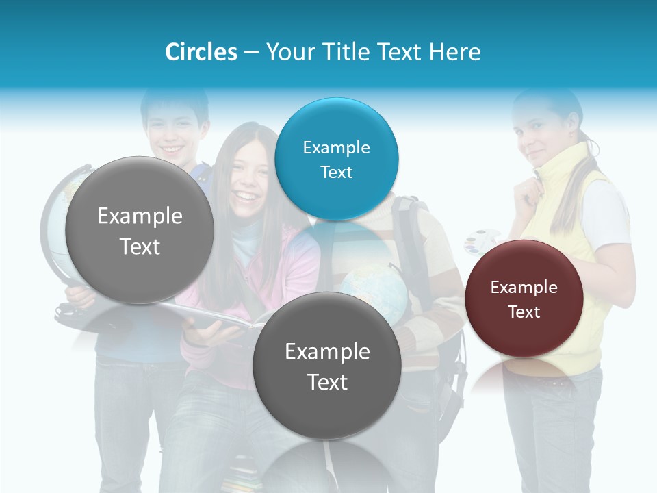 Classmate Scholar Cute PowerPoint Template