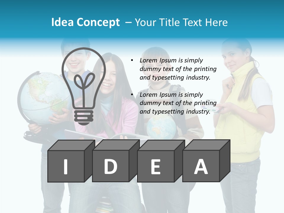 Classmate Scholar Cute PowerPoint Template