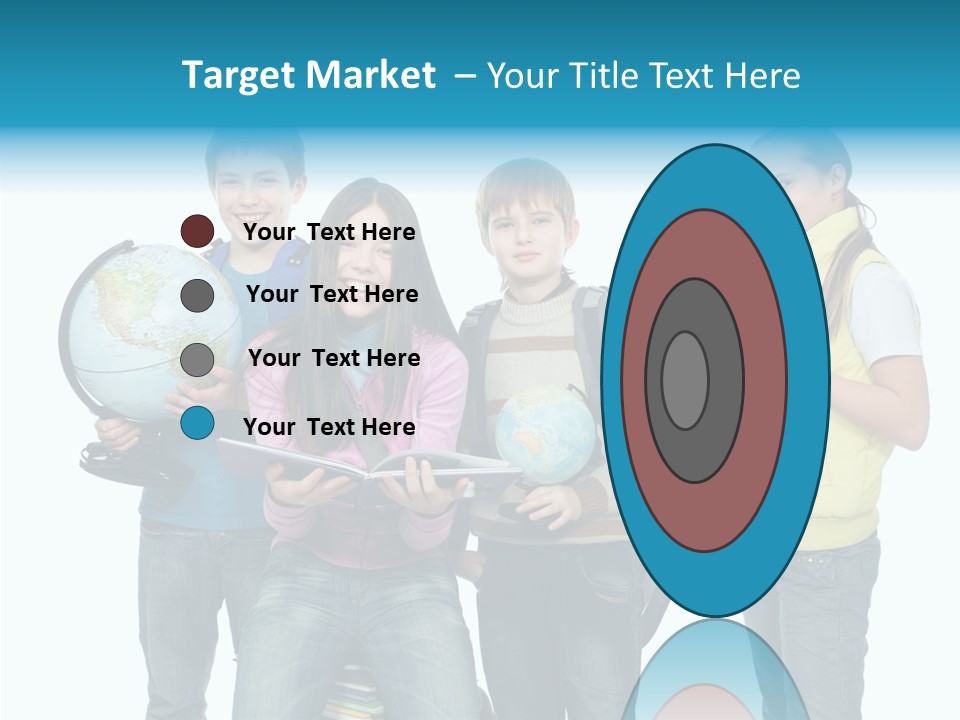 Classmate Scholar Cute PowerPoint Template