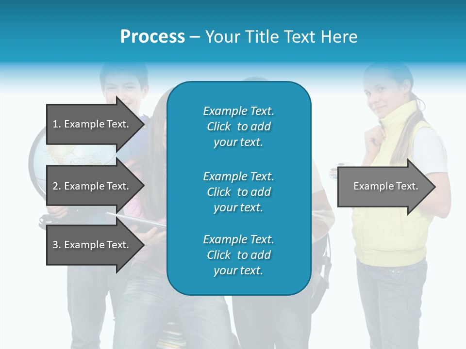 Classmate Scholar Cute PowerPoint Template
