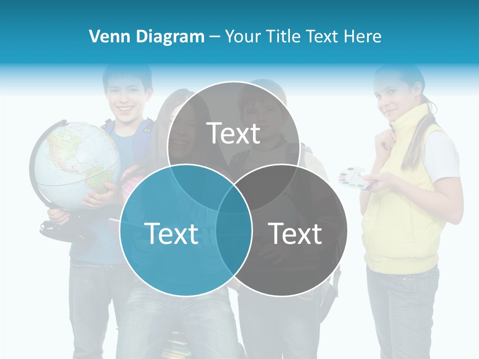 Classmate Scholar Cute PowerPoint Template