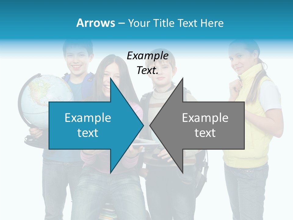 Classmate Scholar Cute PowerPoint Template