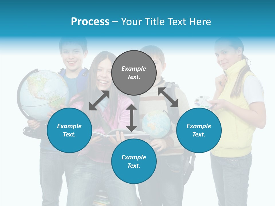 Classmate Scholar Cute PowerPoint Template