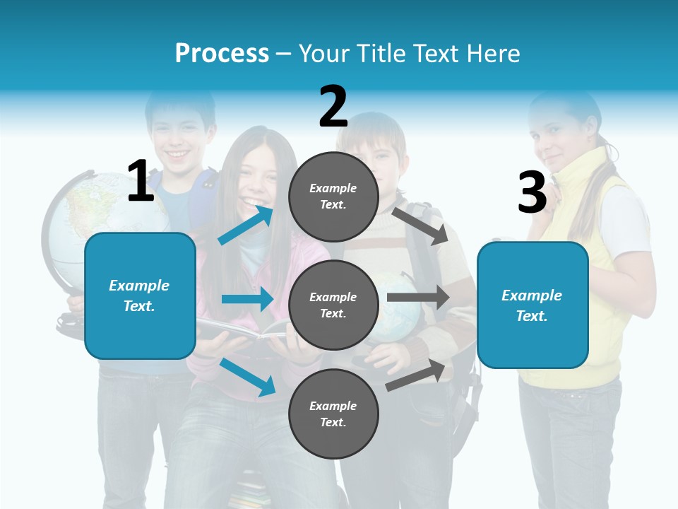 Classmate Scholar Cute PowerPoint Template