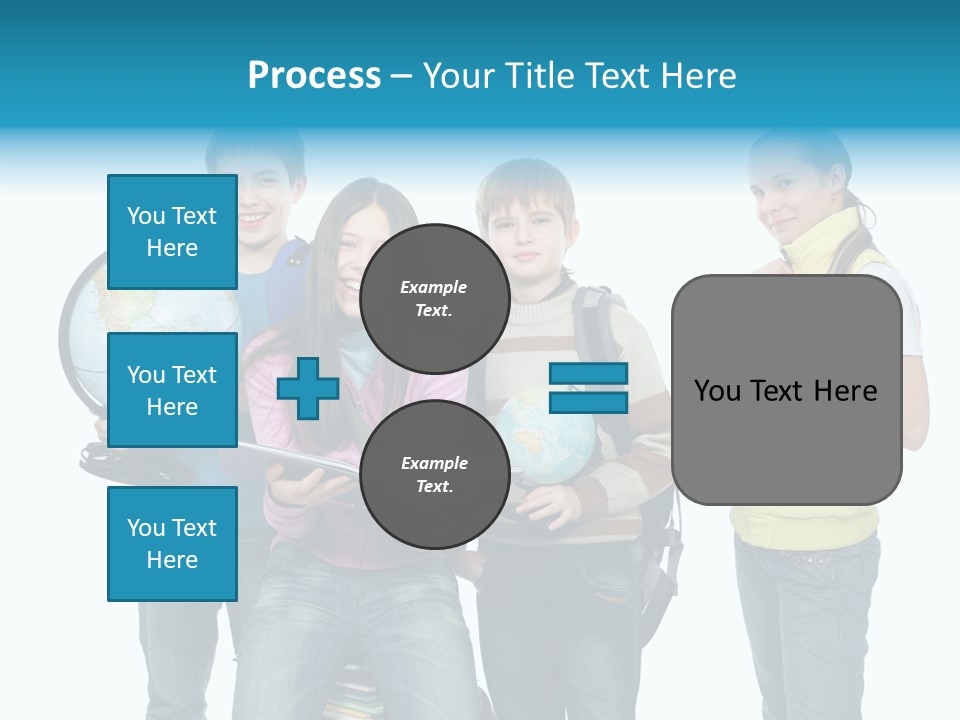 Classmate Scholar Cute PowerPoint Template