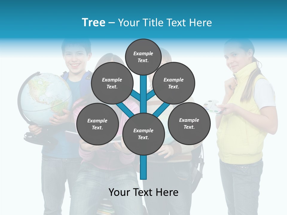 Classmate Scholar Cute PowerPoint Template