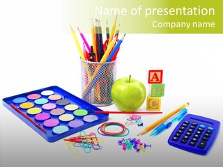 Instruments Tools Paint PowerPoint Template