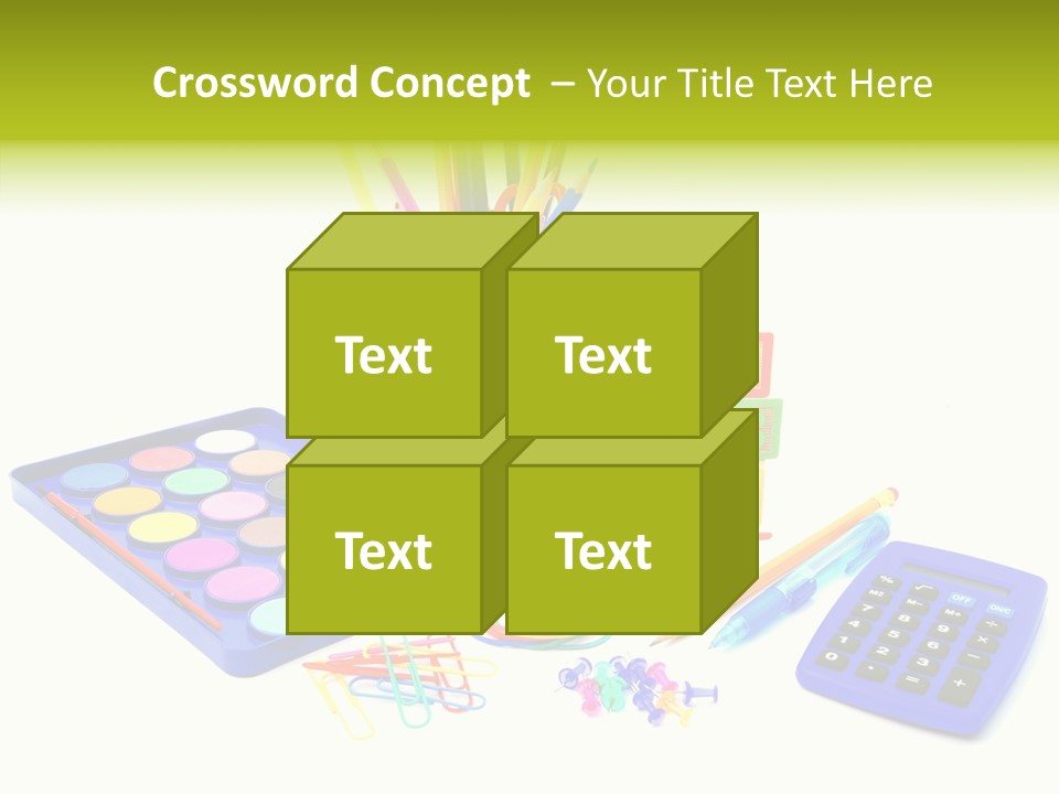 Instruments Tools Paint PowerPoint Template