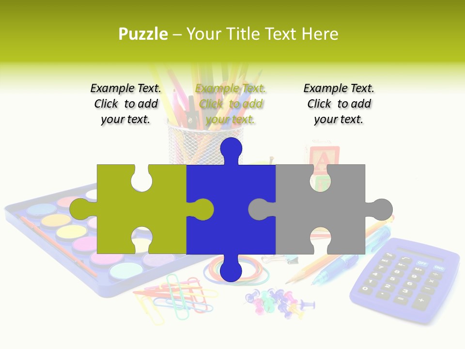 Instruments Tools Paint PowerPoint Template