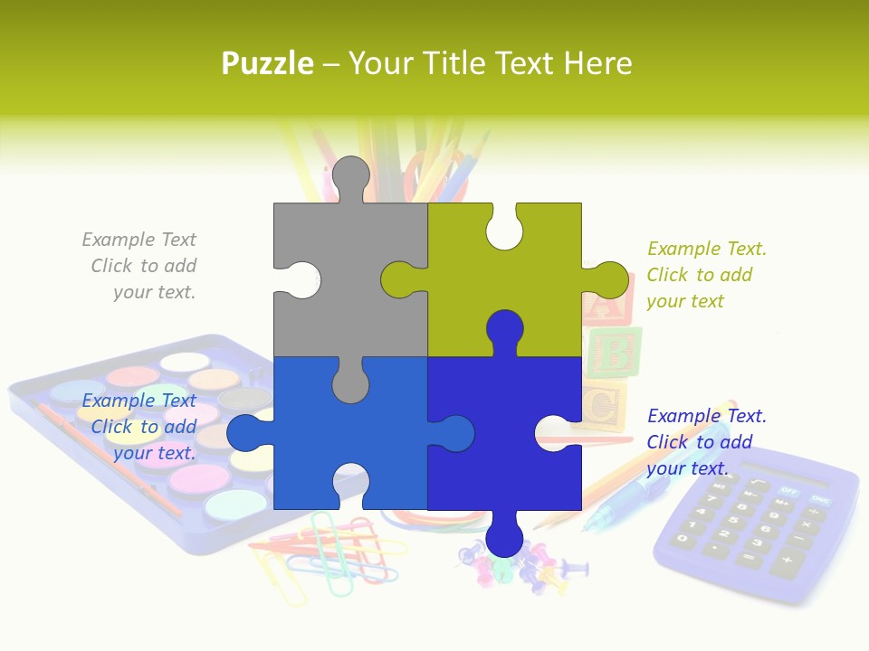 Instruments Tools Paint PowerPoint Template
