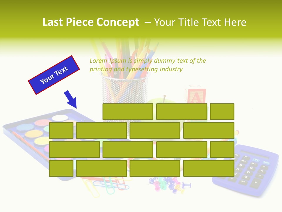 Instruments Tools Paint PowerPoint Template