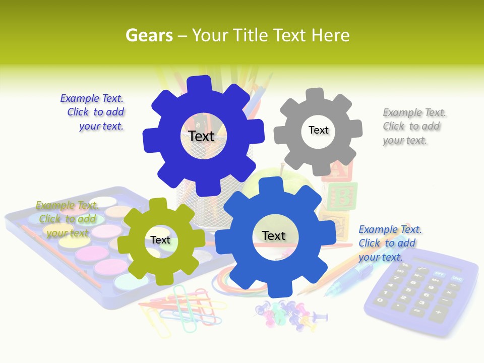 Instruments Tools Paint PowerPoint Template