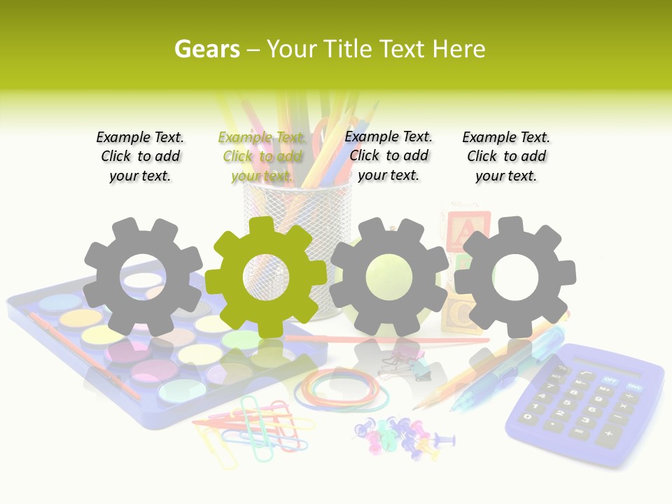 Instruments Tools Paint PowerPoint Template