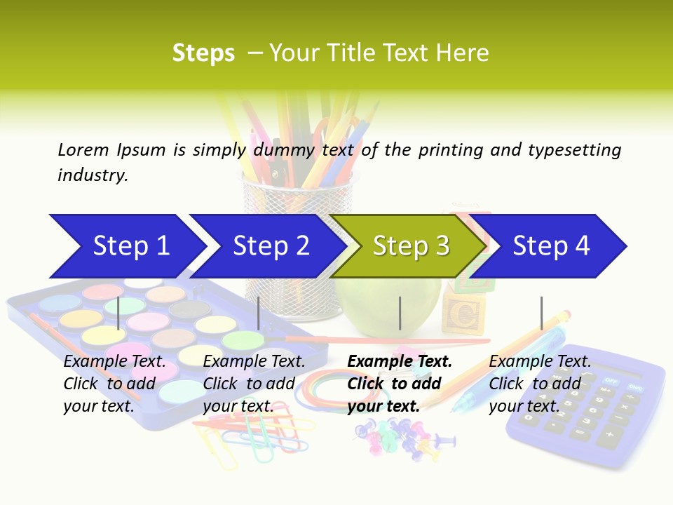 Instruments Tools Paint PowerPoint Template