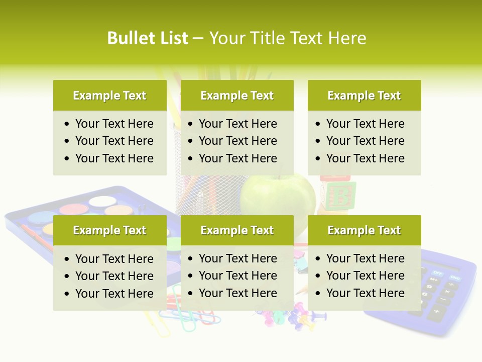 Instruments Tools Paint PowerPoint Template