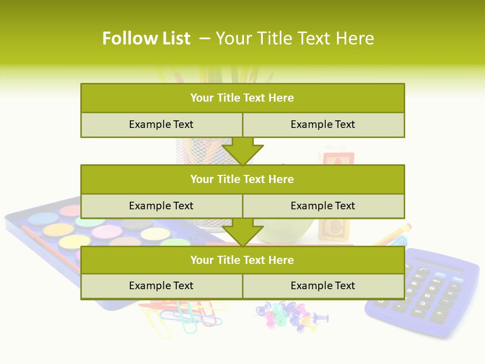 Instruments Tools Paint PowerPoint Template