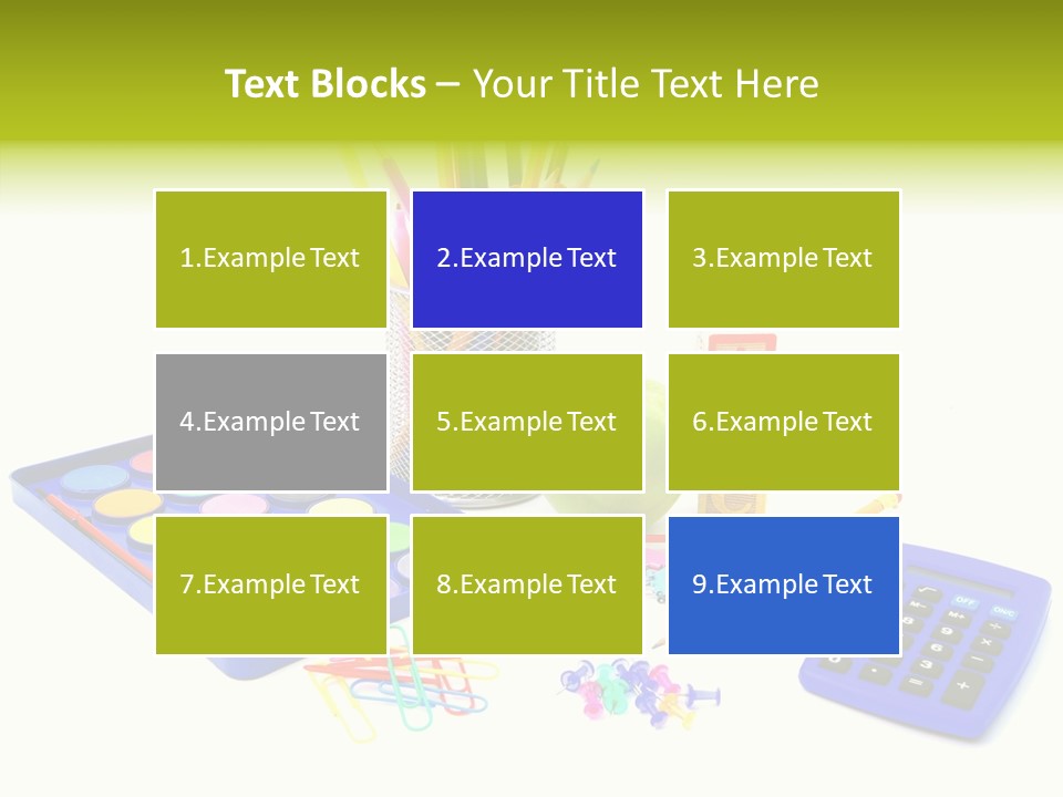 Instruments Tools Paint PowerPoint Template